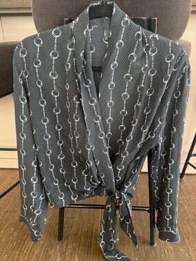 The Kooples Black Blouse